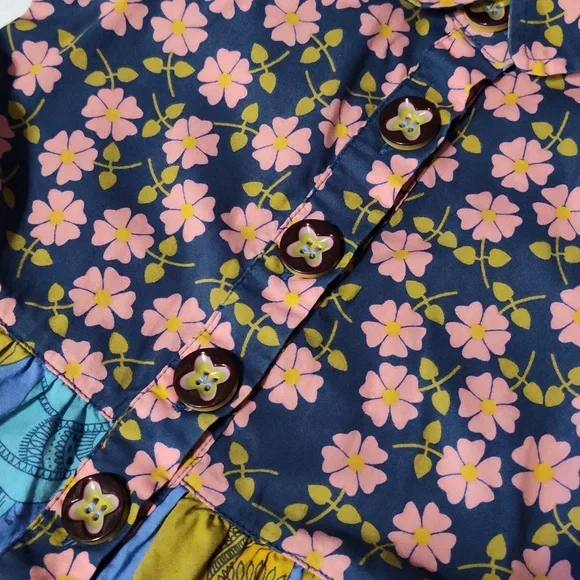 Matilda Jane Bayberry dress size 4 paint by numbers horse hot air balloon dress - Picture 4 of 8